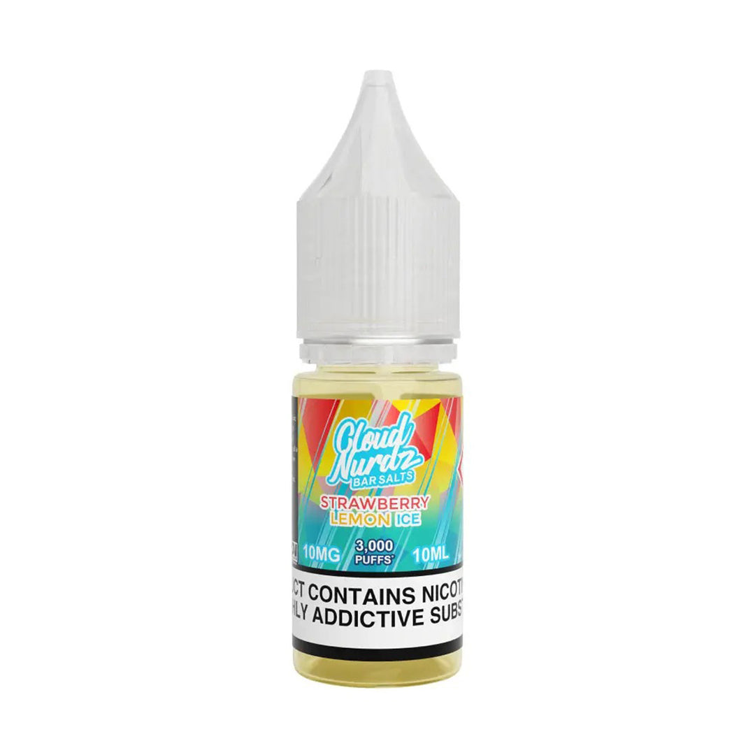 Cloud Nurdz Iced Strawberry Lemon Nic Salt Vape Juice