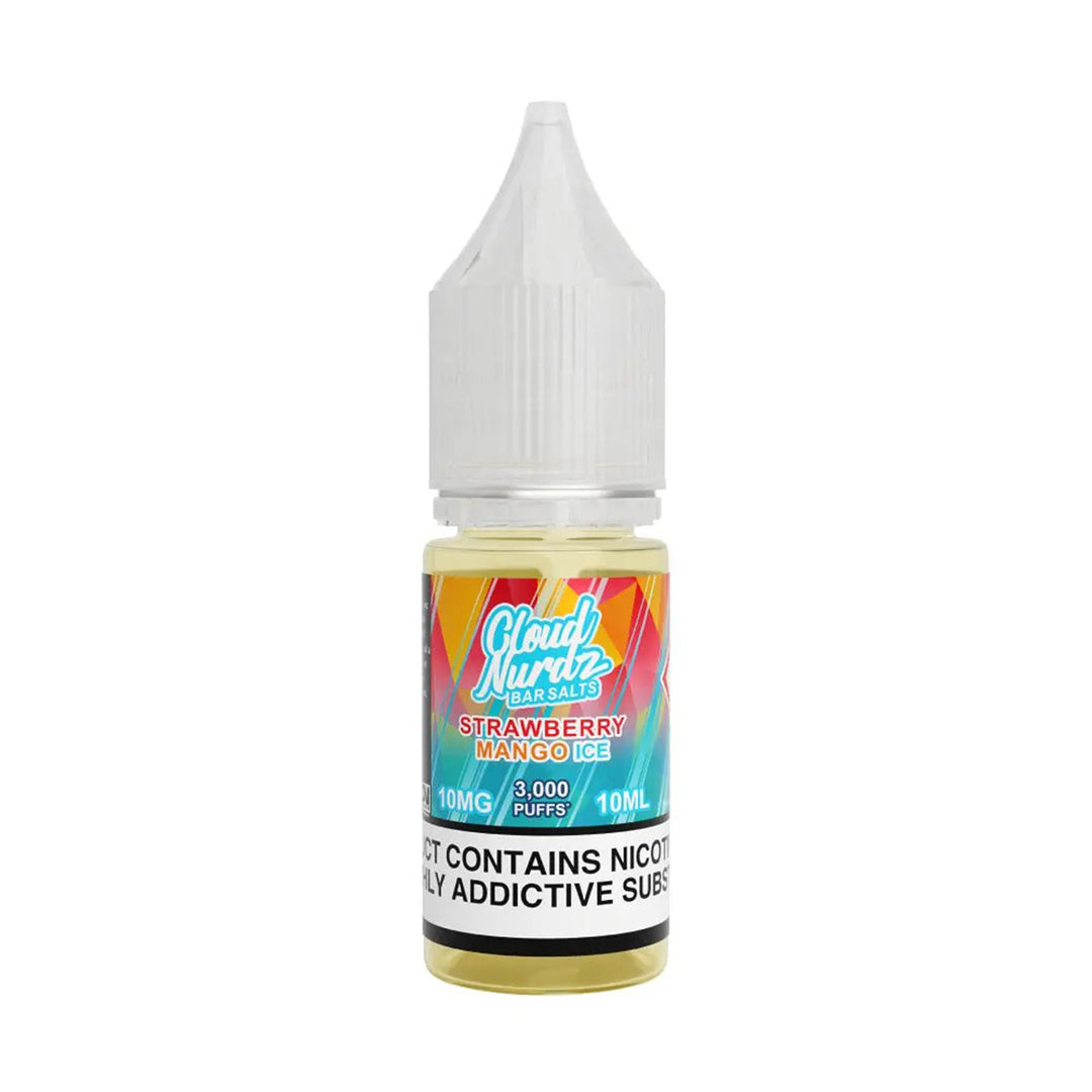 Cloud Nurdz Iced Strawberry Mango Nic Salt Vape Juice