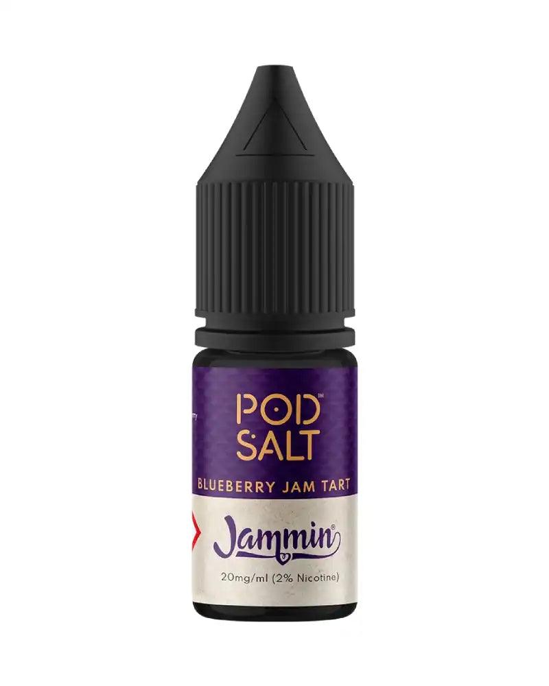 Jammin Blueberry Jam Tart Nic Salt E-Liquid by Pod Salt Fusion