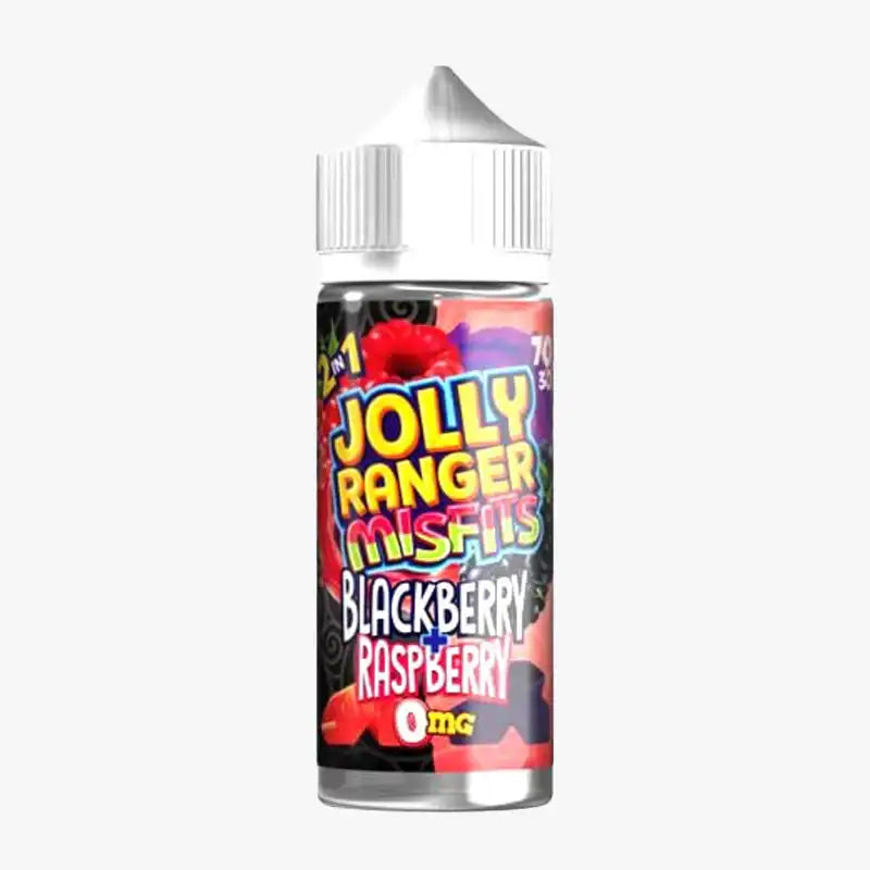Jolly Ranger Misfits Blackberry And Raspberry 100ml Shortfill E Liquid