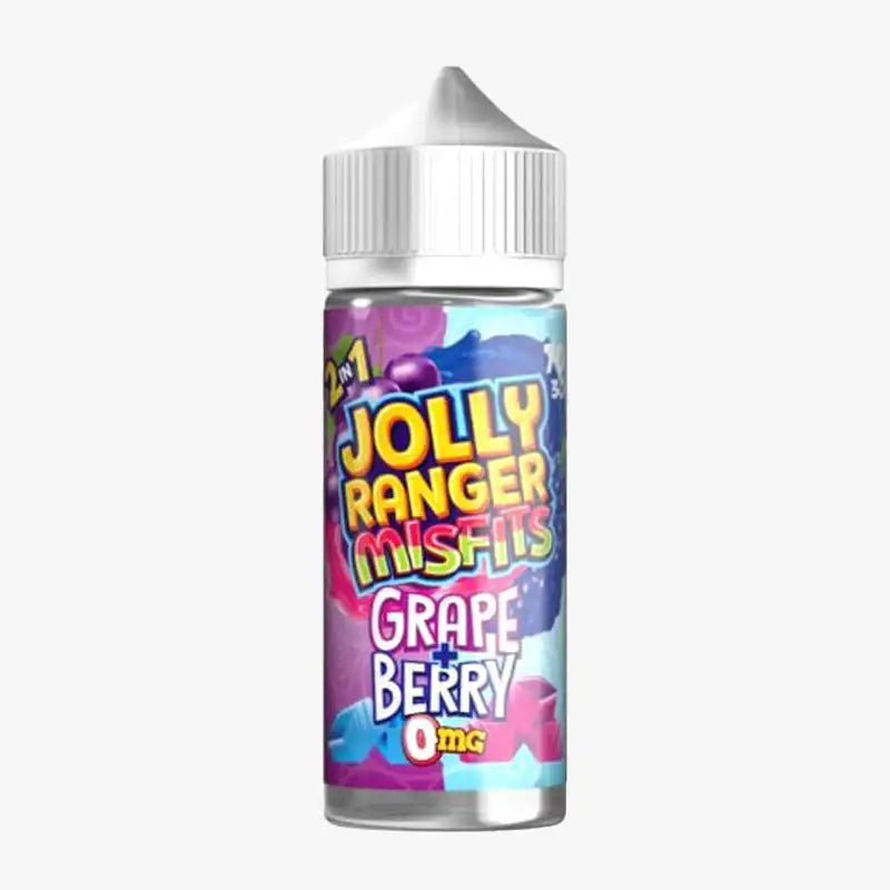 Jolly Ranger Misfits Grape And Berry 100ml Shortfill E Liquid