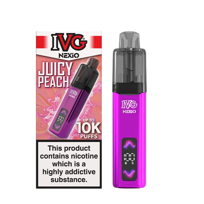 Juicy Peach IVG Nexio Prefilled Pod Kit