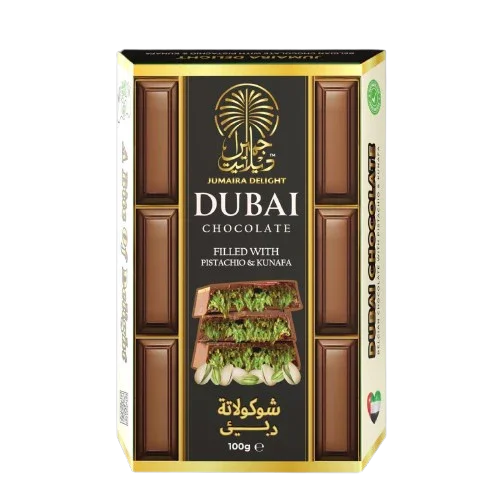 Jumaira Delight Dubai Style Chocolate Bar