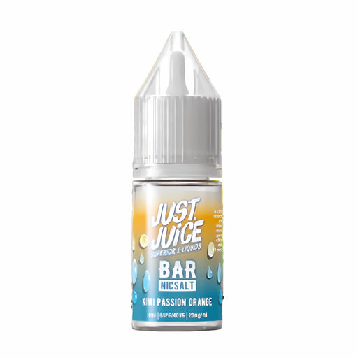 Just Juice Bar Kiwi Passionfruit Orange Nic Salt Vape Juice