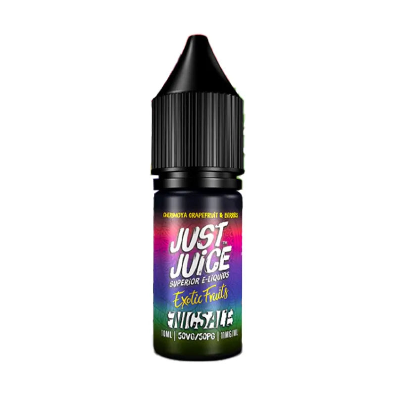 Just Juice Exotic Fruits Cherimoya Grapefruit & Berries Nic Salt Vape Juice 