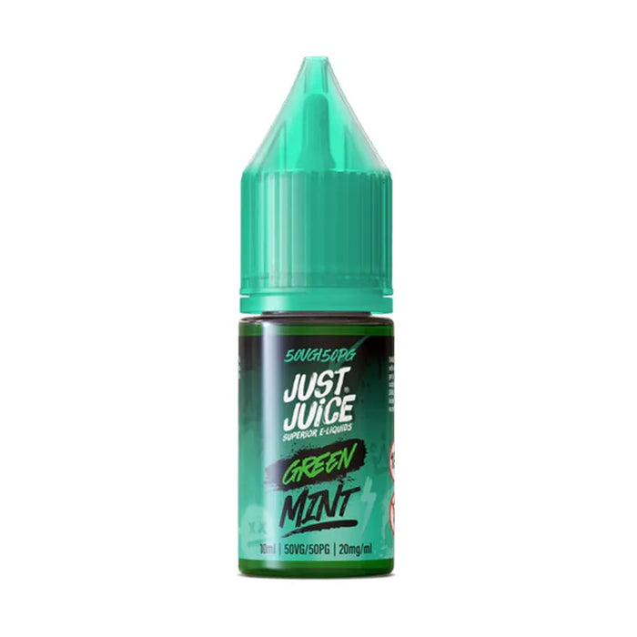 Just Juice Green Mint Nic Salt Vape Juice
