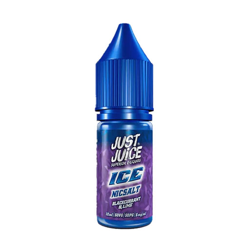 Just Juice Ice Blackcurrant & Lime Nic Salt Vape Juice