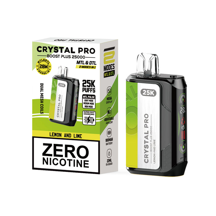 Crystal Pro Boost Plus 25000 Puffs Disposable Vape