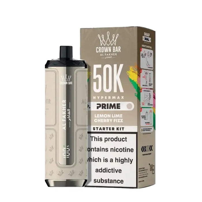 Lemon Lime / Cherry Fizz Al Fakher 50K Hypermax Prime Pod Kit 