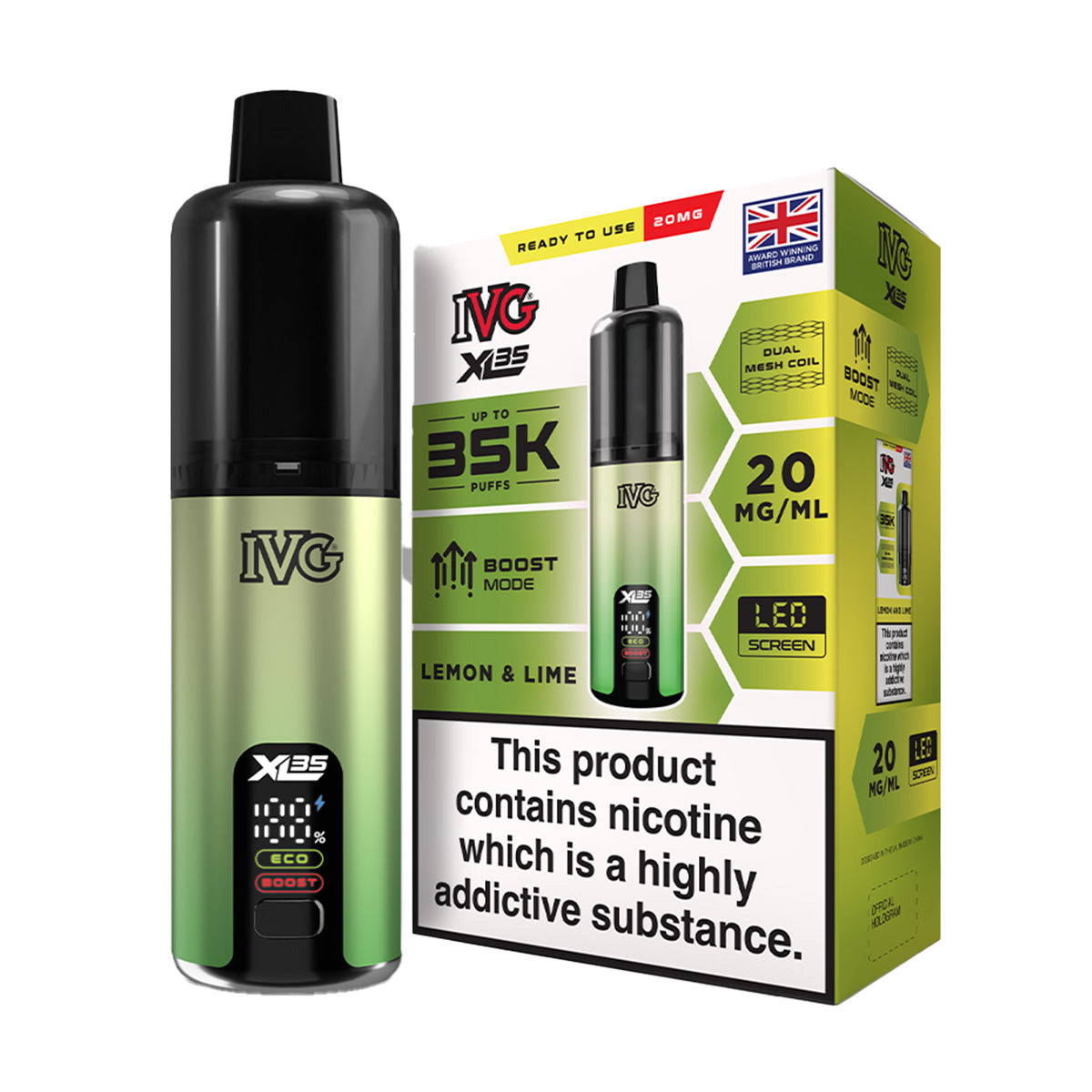 IVG XL 35K Puffs Prefilled Pod Kit | Any 3 for 30