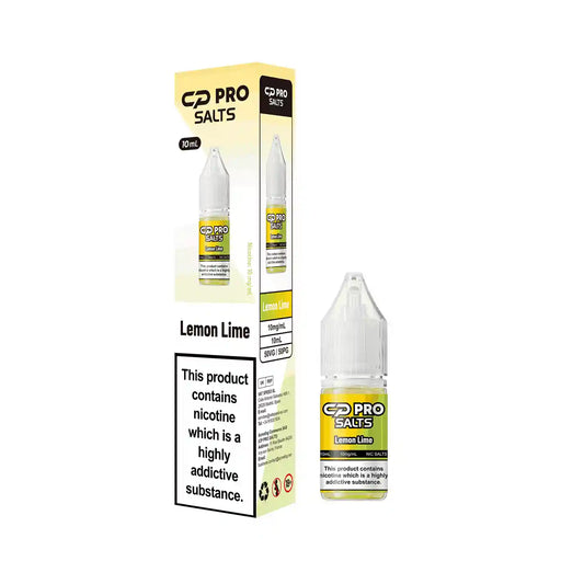 10ml Lemon Lime Nic Salt Liquid By Crystal Pro CP