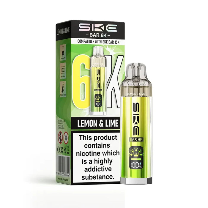 Lemon Lime SKE Bar 6K Prefilled Pod Kit