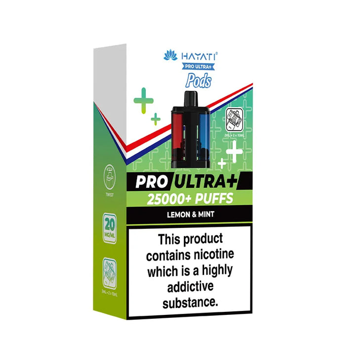 Hayati Pro Ultra Plus 25K Prefilled Pods
