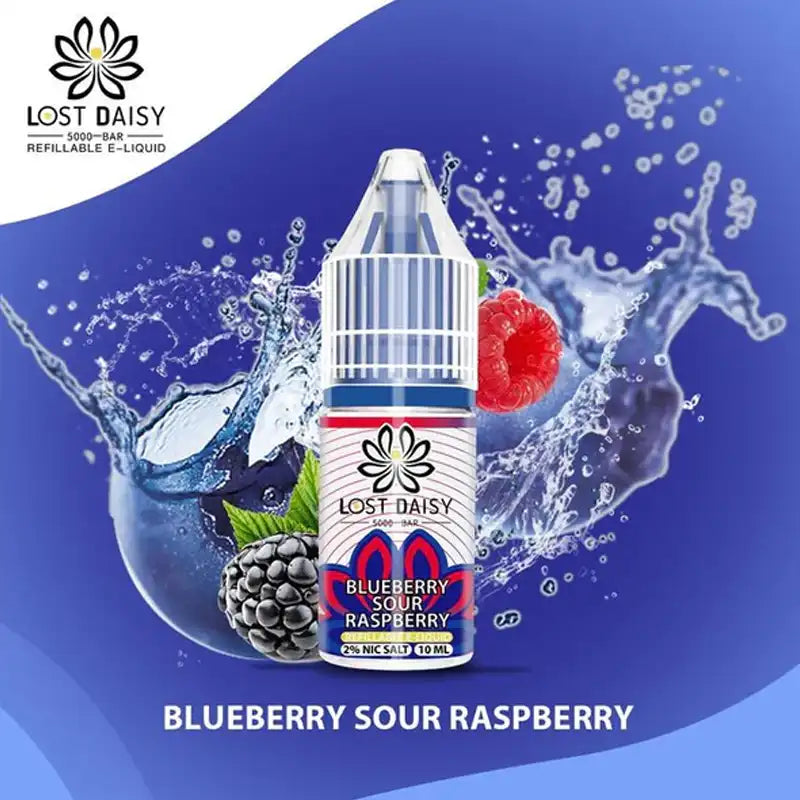 Lost Daisy 5000 Bar Salt 10ml Blueberry Sour Raspberry