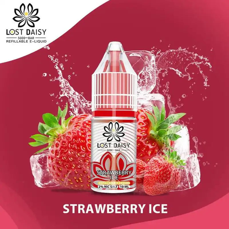 Lost Daisy 5000 Bar Salt 10ml Strawberry Ice