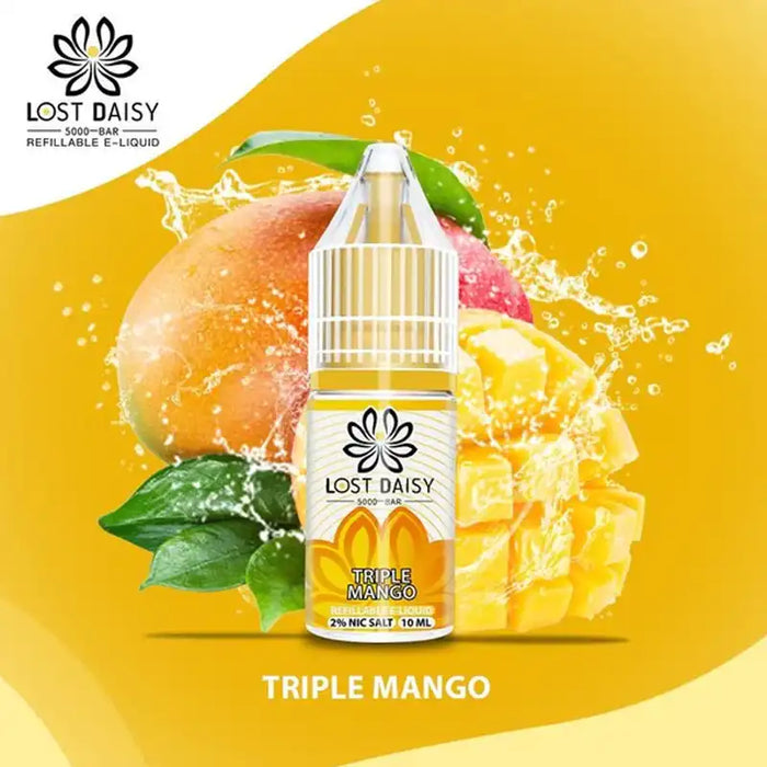 Lost Daisy 5000 Bar Salt 10ml Triple Mango