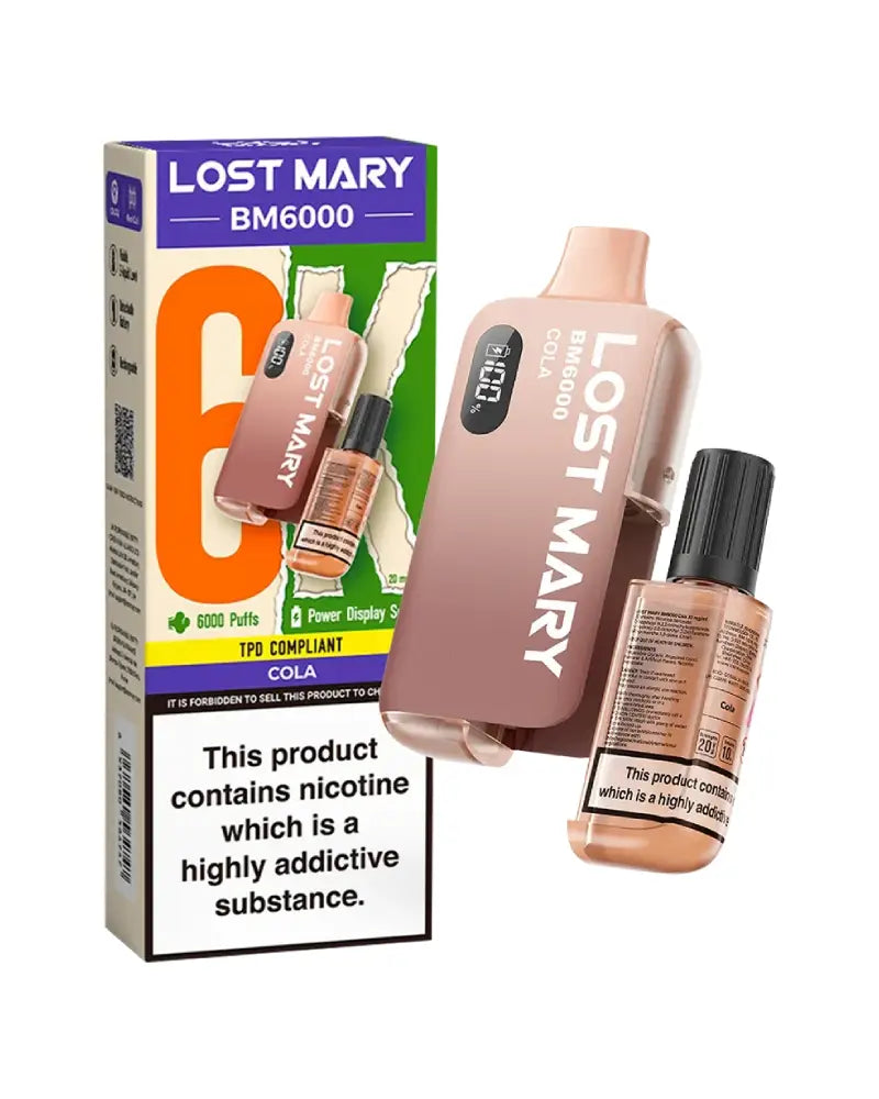 Lost Mary BM6000 Cola Disposable Vape