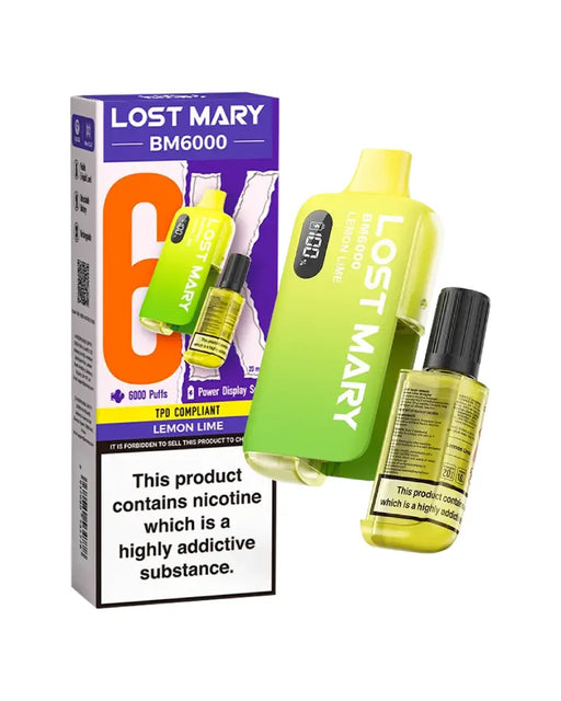 Lost Mary BM6000 Lemon Lime Disposable Vape