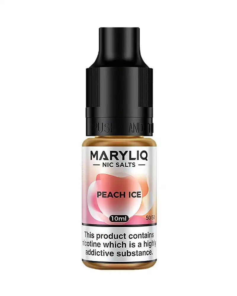 Lost Mary Maryliq Peach Ice Nic Salt Vape Juice - Vapours Deal Ltd