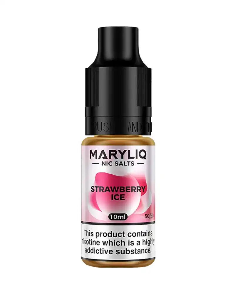 Lost Mary Maryliq Strawberry Ice Nic Salt Vape Juice - Vapours Deal Ltd