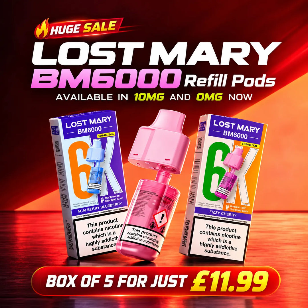 Lost Mary BM6000 Pods offer Mobile Banner