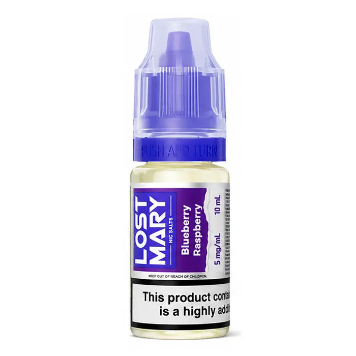 Lost Mary Blueberry Raspberry Nic Salt E-Liquid 