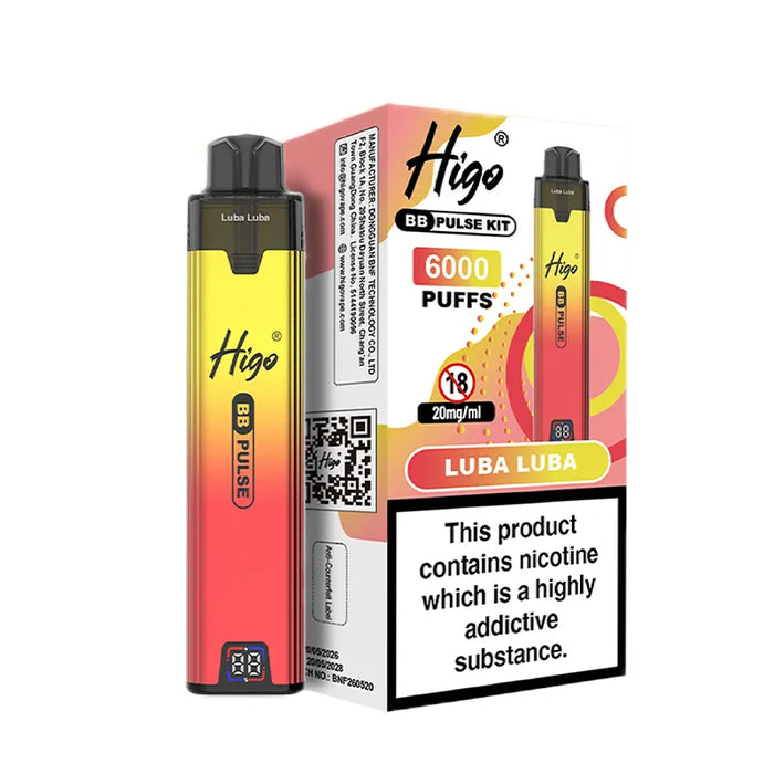Luba Luba Higo BB Pulse 6000 Prefilled Pod Kit