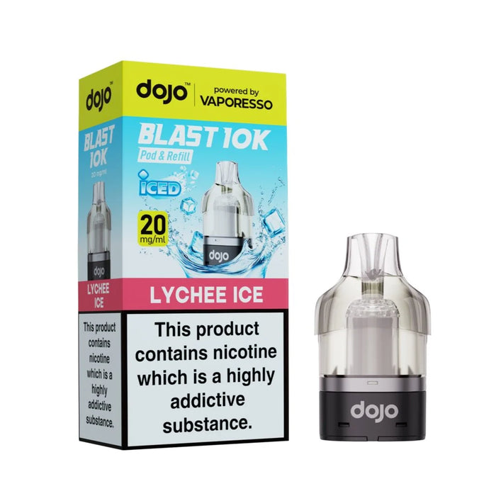 Lychee Ice Vaporesso Dojo Blast 10K refill