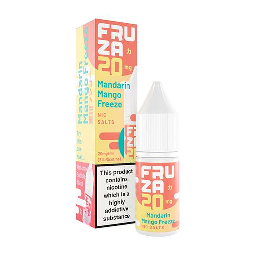Mandarin Mango Freeze Nic Salt Vape Juice By Fruza