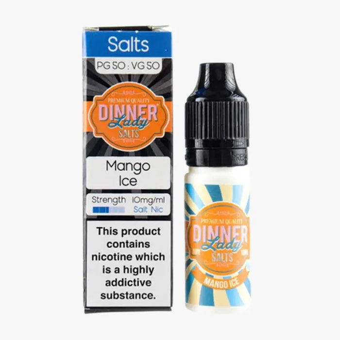 Mango Ice Nic Salt E-Liquid by Dinner Lady