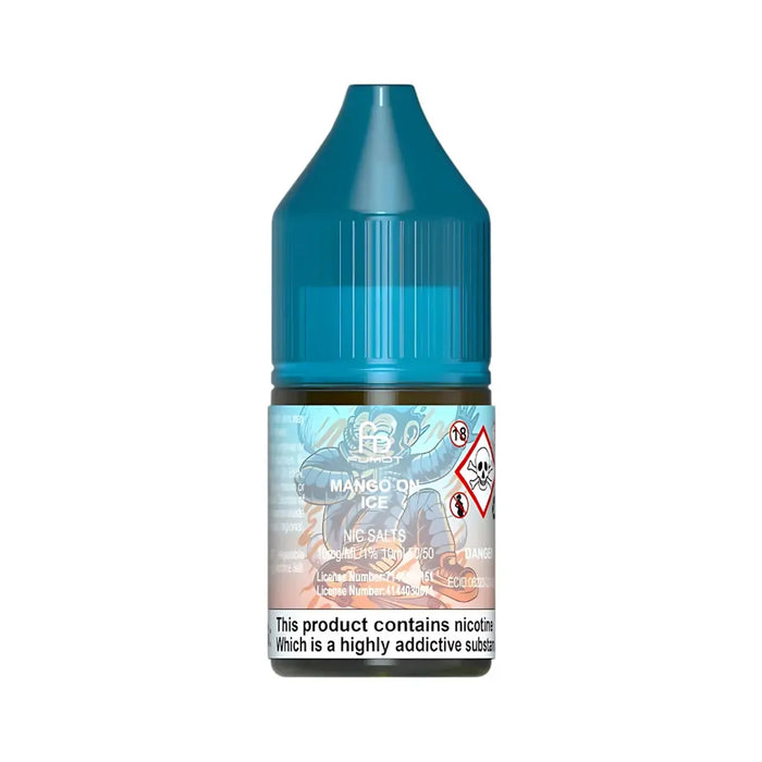 RandM Tornado 7000 Mango On Ice Nic Salt Vape Juice