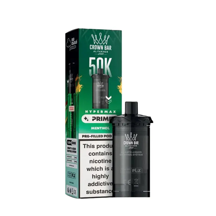 Menthol Al Fakher 50K Hypermax Prime Refill Pods