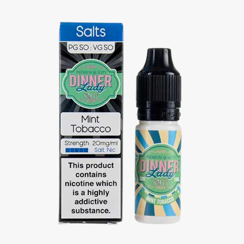 Mint Tobacco Nic Salt E-Liquid by Dinner Lady - Vapours Deal Ltd