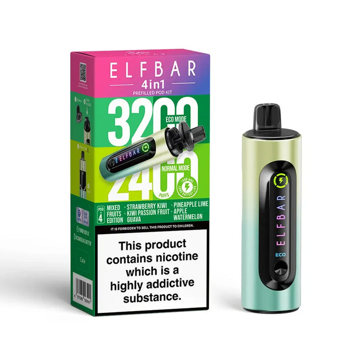 Elf Bar 4-in-1 Prefilled Pod Vape Kit
