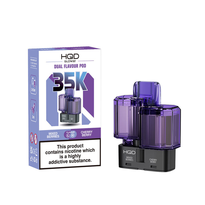 HQD Glow Air 35K Prefilled Pods