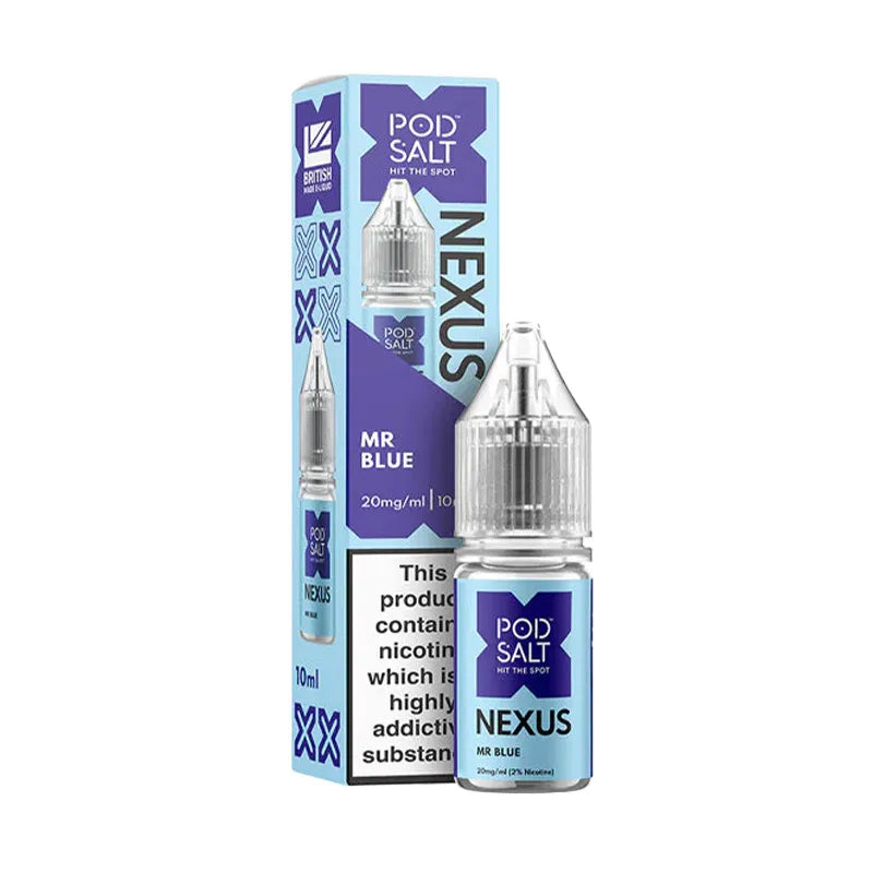 Mr Blue Nic Salt 10ml By Pod Salt Nexus