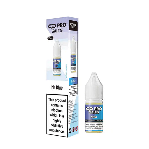 10ml Mr Blue Nic Salt Liquid By Crystal Pro CP