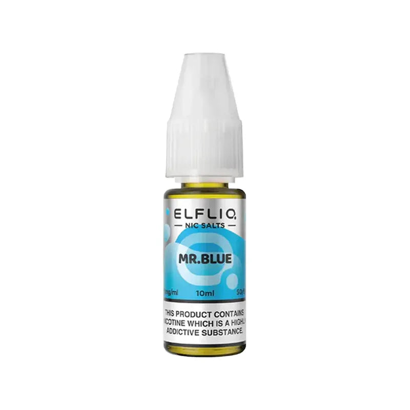 Mr Blue Vape Juice By Elfliq Nic Salts