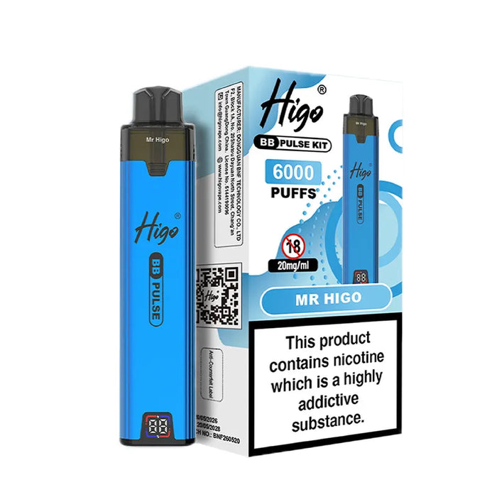 Mr Higo BB Pulse 6000 Prefilled Pod Kit