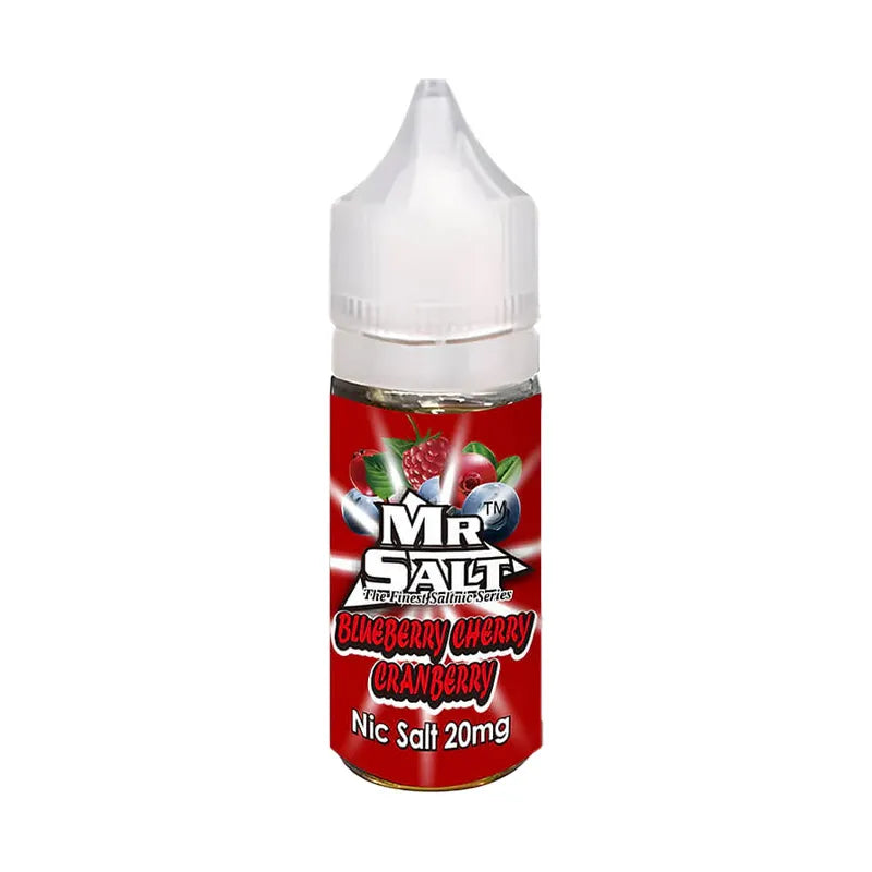 Mr Salt Blueberry Cherry Cranberry Nic Salt 10ml