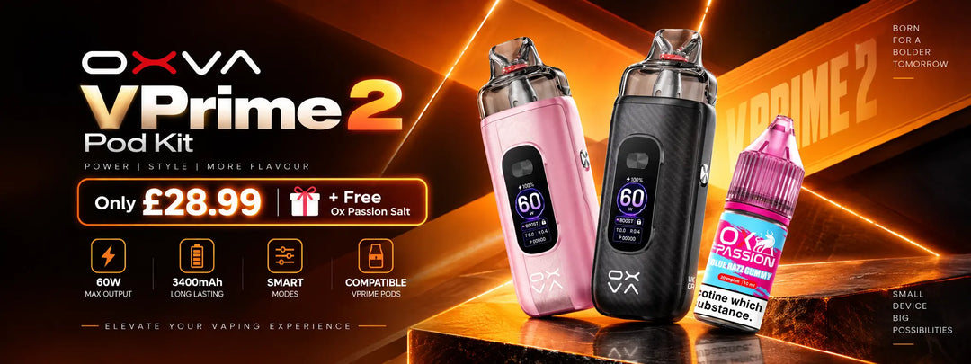 NEW OXVA VPRIME 2 POD KIT BANNER DESKTOP