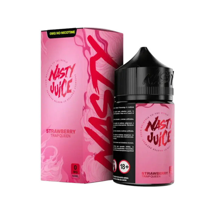 Nasty Juice Strawberry Trap Queen E-Liquid 50ml shortfill