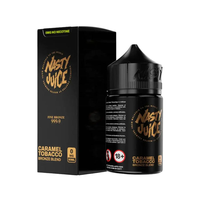 Nasty Juice Caramel Tobacco Bronze Blend 50ml Eliquid