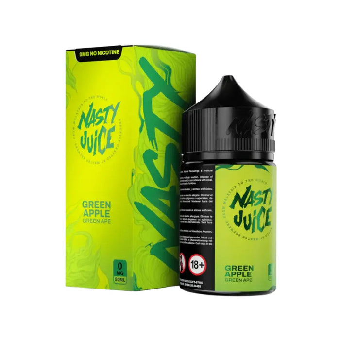 Nasty Juice Green Ape E-Liquid 50ml shortfill
