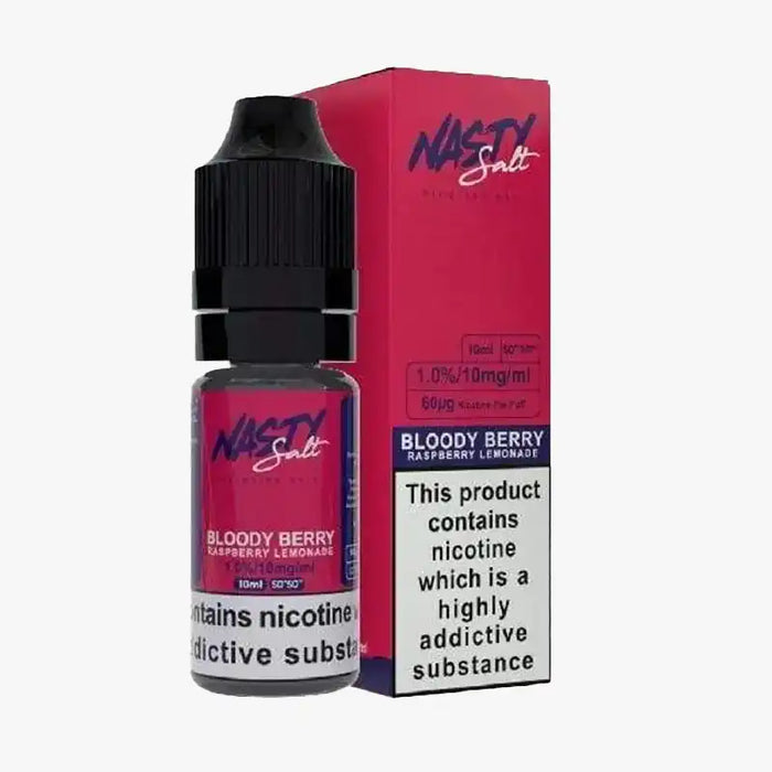 Nasty Nic Nasty Nic Salt 10x10ml E Liquid Bloody Blend