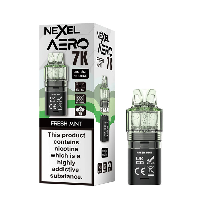 Nexel Aero 7K Puffs Prefilled Pods