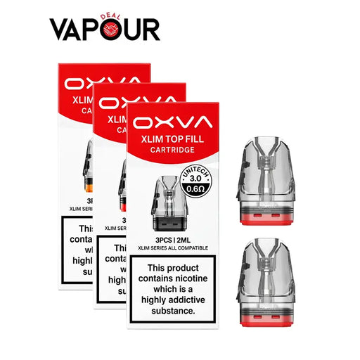 OXVA XLIM UNITECH 3.0 REPLACEMENT POD CARTRIDGES - VAPOUR DEAL LTD