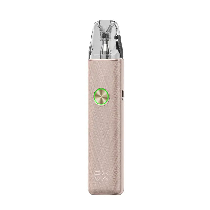 OXVA Xlim 4 Pod Vape Kit Silken Champagne Leather