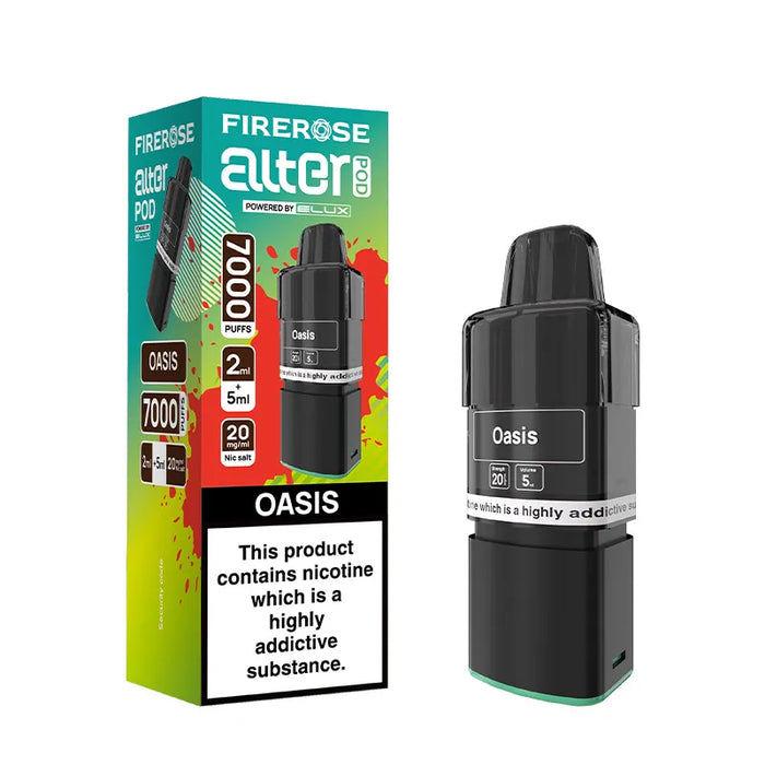 Oasis Elux Firerose Alter 7000 Refill Pods
