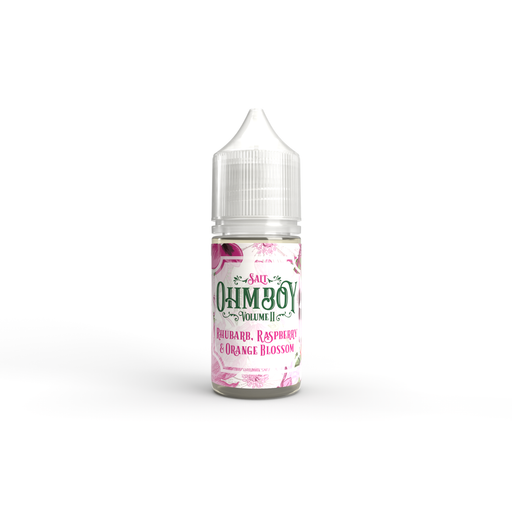 Ohm Boy Rhubarb, Raspberry & Orange Blossom Nic Salt